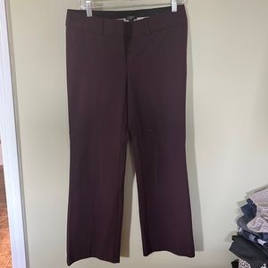 Loft maroon work trousers
